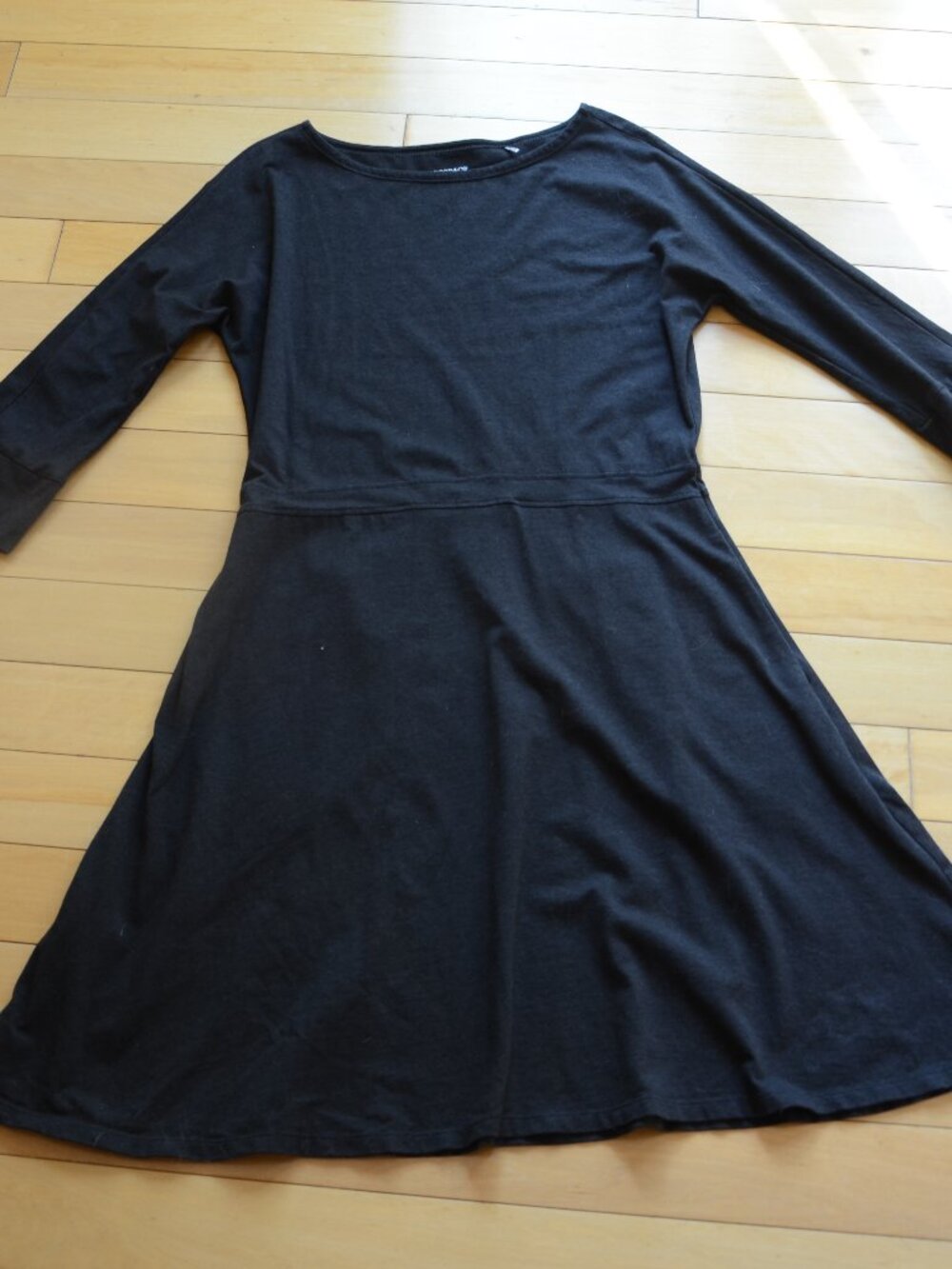 Toad & Co Black A line Dress Size M